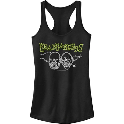 WWE Headbangers Logo Girls Tank