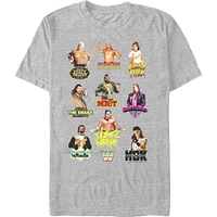 WWE Wrestler Retro Icons T-Shirt