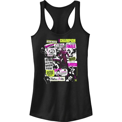 WWE The Miz Collage Girls Tank