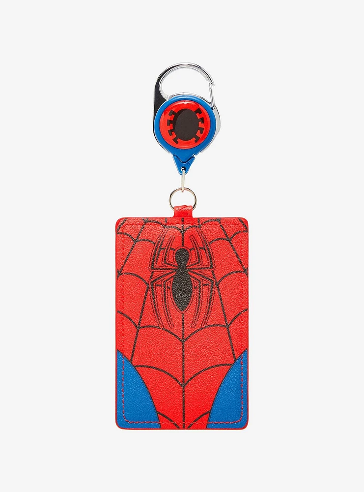 Marvel Spider-Man Spidey Suit Retractable Lanyard - BoxLunch Exclusive