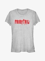 Fairy Tail Fairytail Logo Girls T-Shirt