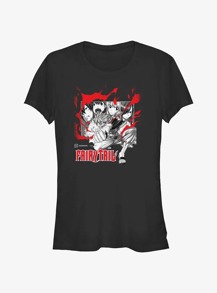 Fairy Tail Fairytail Blaze Girls T-Shirt