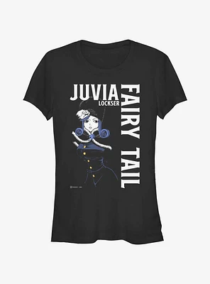 Fairy Tail Juvia Lockser Focus Girls T-Shirt
