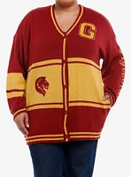 Harry Potter Gryffindor Varsity Girls Cardigan Plus