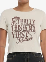 This Is My First Rodeo Girls Baby T-Shirt