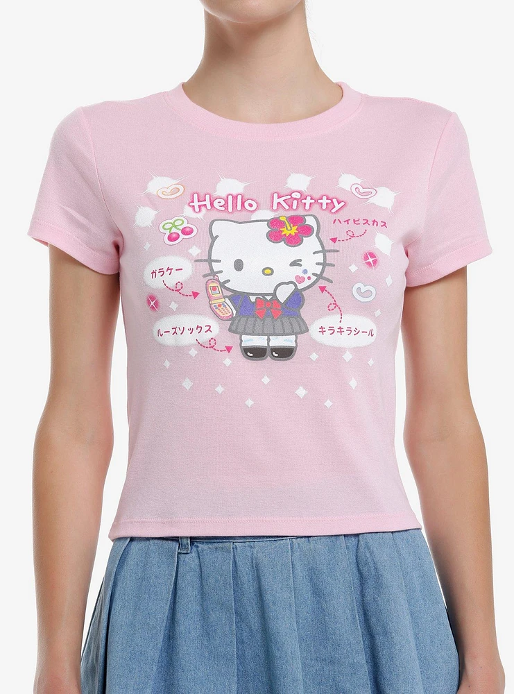 Hello Kitty Kogyaru Guide Girls Baby T-Shirt