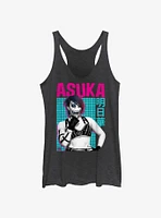 WWE Asuka Color Pop Portrait Womens Tank Top