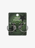 Social Collision Rat Hoop Earrings