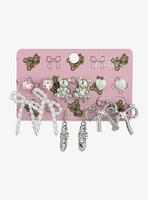 Sweet Society Ballet Ribbon Earring Set