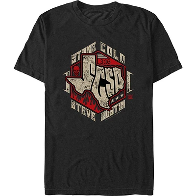 WWE Stone Cold Steve Austin Texas Logo T-Shirt