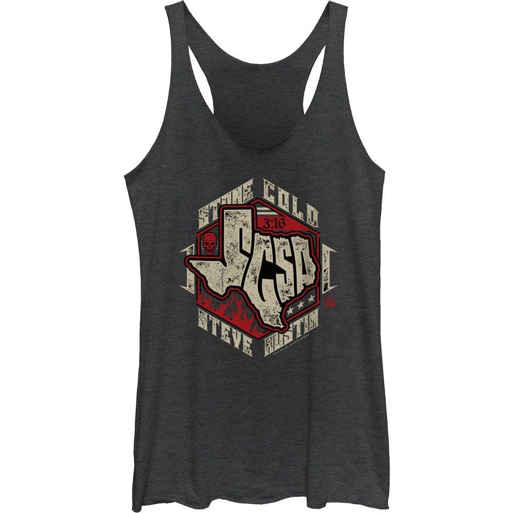 WWE Stone Cold Steve Austin Texas Logo Girls Tank