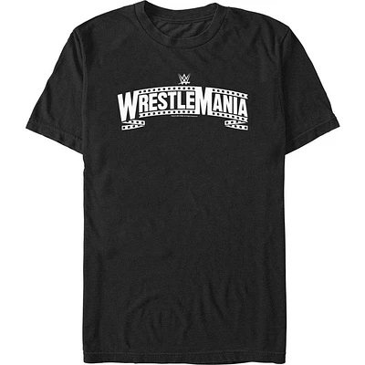 WWE WrestleMania 39 Filmstrip Logo T-Shirt