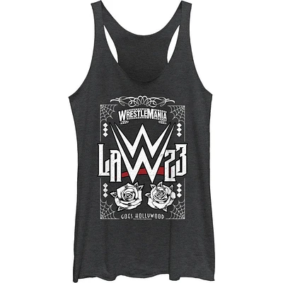 WWE WrestleMania 39 LA 23 Roses Girls Tank