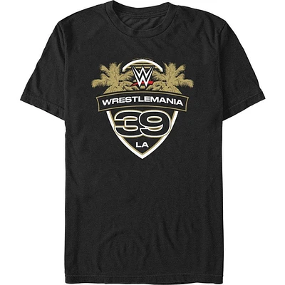 WWE WrestleMania 39 LA Shield Logo T-Shirt