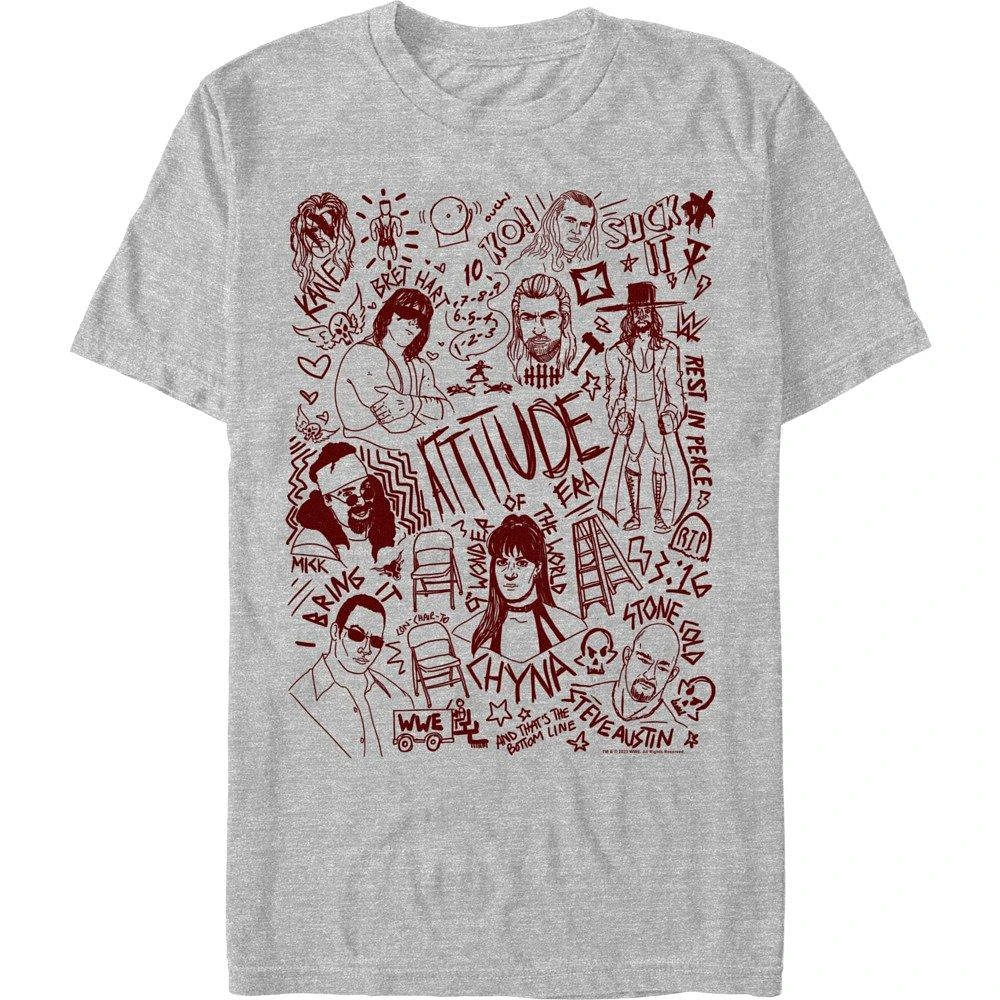 WWE Attitude Era Doodles T-Shirt