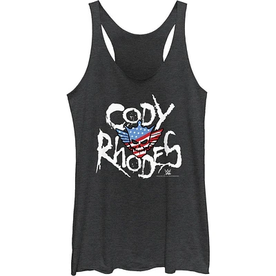 WWE Cody Rhodes Name Logo Girls Tank