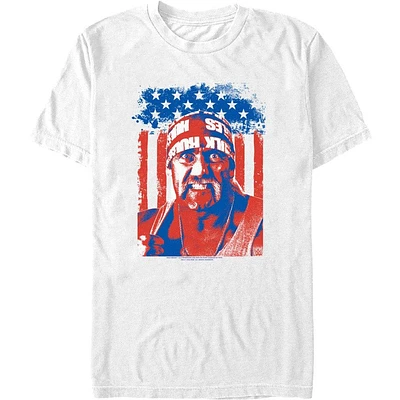 WWE Hulk Hogan Patriotic  T-Shirt
