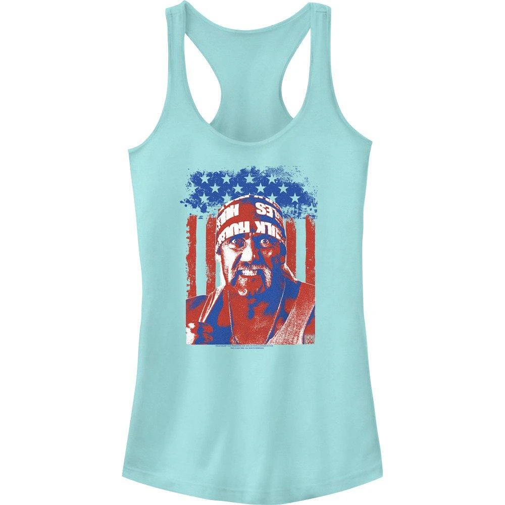 WWE Hulk Hogan Patriotic  Girls Tank