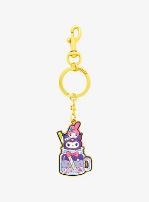 Sanrio Kuromi & My Melody Milkshake Keychain - BoxLunch Exclusive