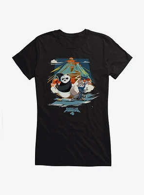 Kung Fu Panda 4 Adventure Girls T-Shirt