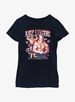 WWE Lex Luger All American Pose Youth Girls T-Shirt