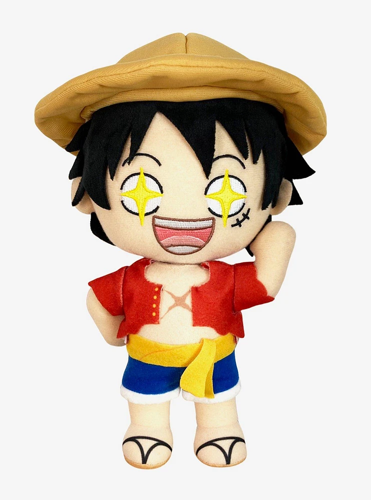 One Piece Luffy Face Changing Plush