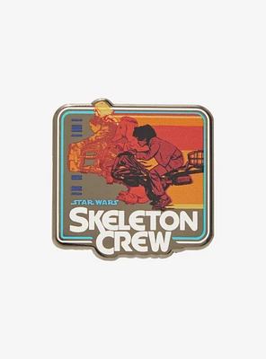 Star Wars: Skeleton Crew Logo Enamel Pin