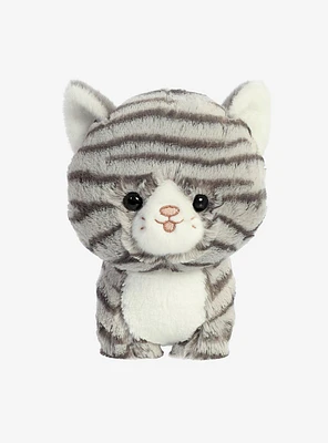 Grey Tabby Cat Plush