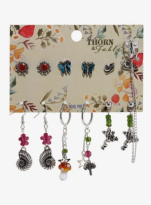 Thorn & Fable Forest Animals Earring Set