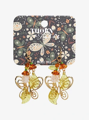 Thorn & Fable Butterfly Forest Charm Earrings