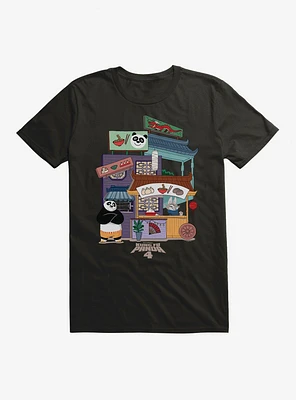 Kung Fu Panda 4 Street Cart Buffet T-Shirt