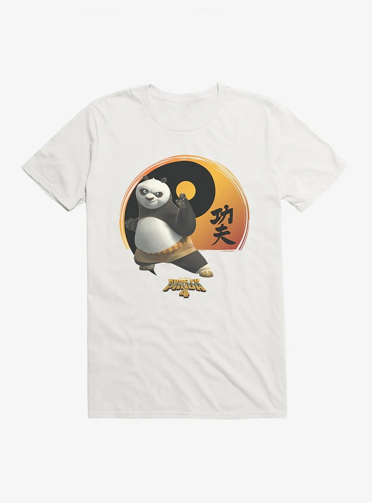 Kung Fu Panda 4 Yin And Yang Symbol T-Shirt