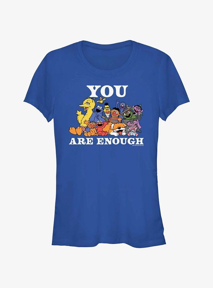 Sesame Street You Are Enough Girls T-Shirt