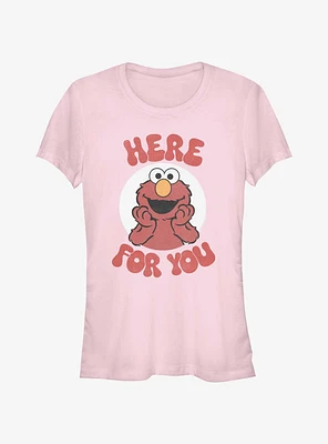 Sesame Street Elmo Here For You Girls T-Shirt