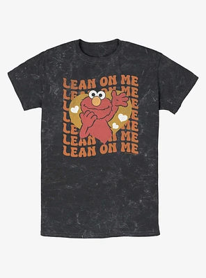 Sesame Street Lean On Me Elmo Mineral Wash T-Shirt