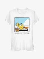 Sesame Street Big Bird Relax Refresh Recharge Girls T-Shirt