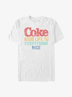 Coca-Cola Coke Adds Life To Everything T-Shirt