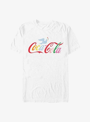 Coca-Cola Logo Peace Dove T-Shirt