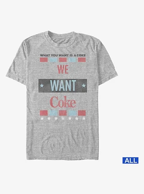 Coca-Cola We Want Coke T-Shirt
