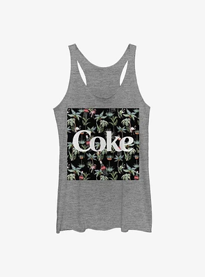 Coca-Cola Tropic Coke Girls Raw Edge Tank