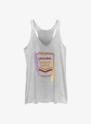 Maruchan Artsy Instant Noodle Cup Girls Raw Edge Tank