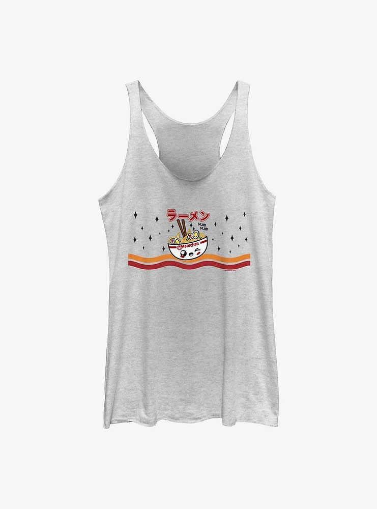 Maruchan Japan Yum Ramen Girls Raw Edge Tank