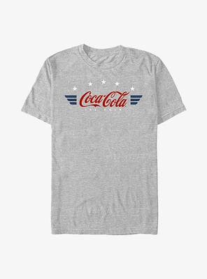 Coca-Cola Retro Americana Wings Coca Cola Badge T-Shirt