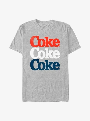 Coca-Cola Coke Americana Three Stack T-Shirt