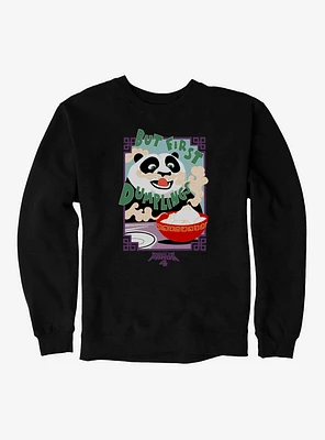 Kung Fu Panda 4 But First Dumplings Sweatshirt