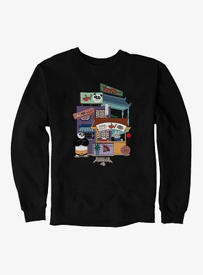 Kung Fu Panda 4 Street Cart Buffet Sweatshirt