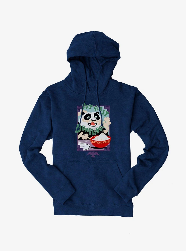 Kung Fu Panda 4 But First Dumplings Hoodie