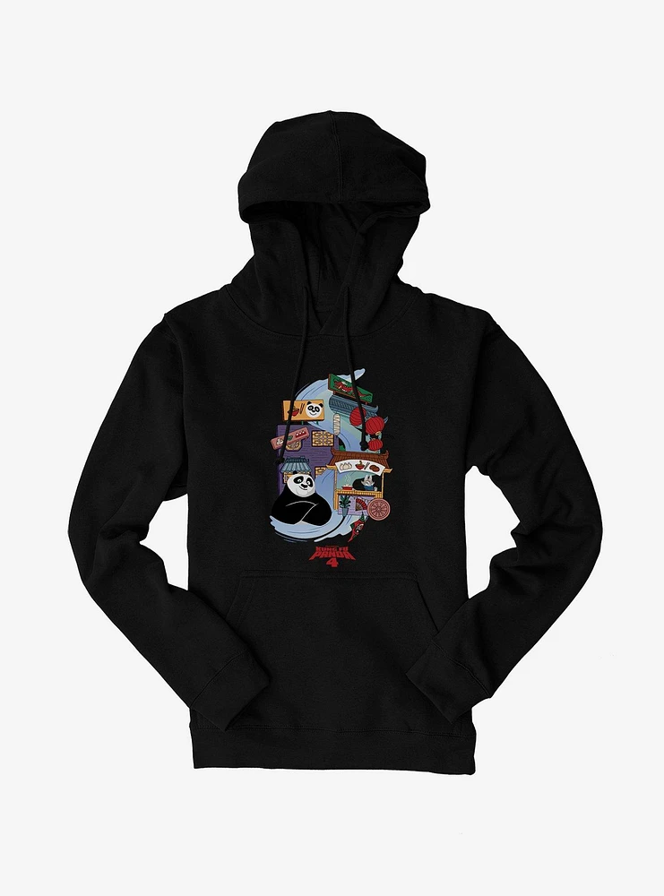 Kung Fu Panda 4 Street Food Hoodie