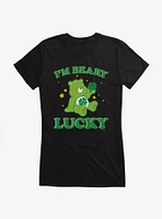 Care Bears Good Luck Bear I'm Beary Lucky Girls T-Shirt