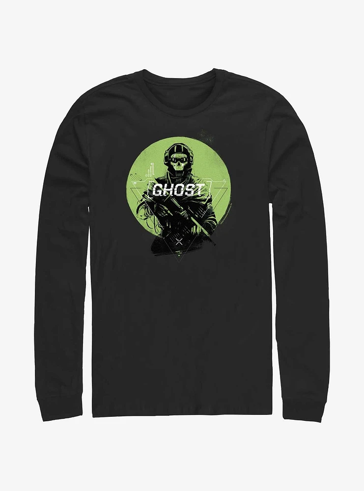 Call of Duty Green Ghost Long-Sleeve T-Shirt